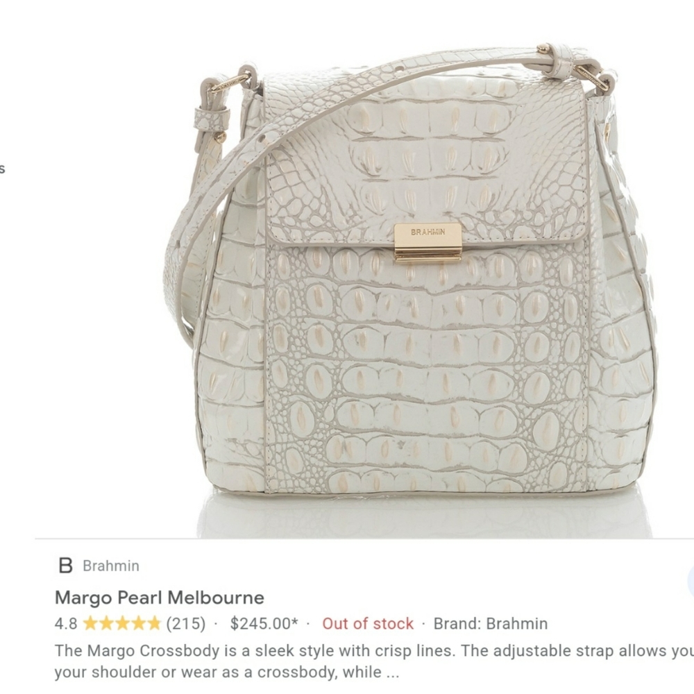Margo Pearl Melbourne Brahmin Crossbody
